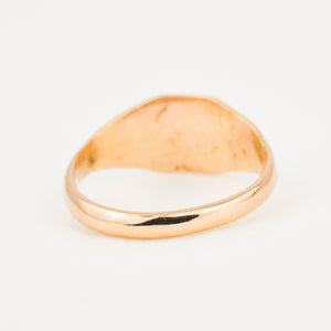 vintage Classic Signet Pinkie Ring