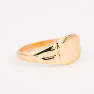 vintage Classic Signet Pinkie Ring