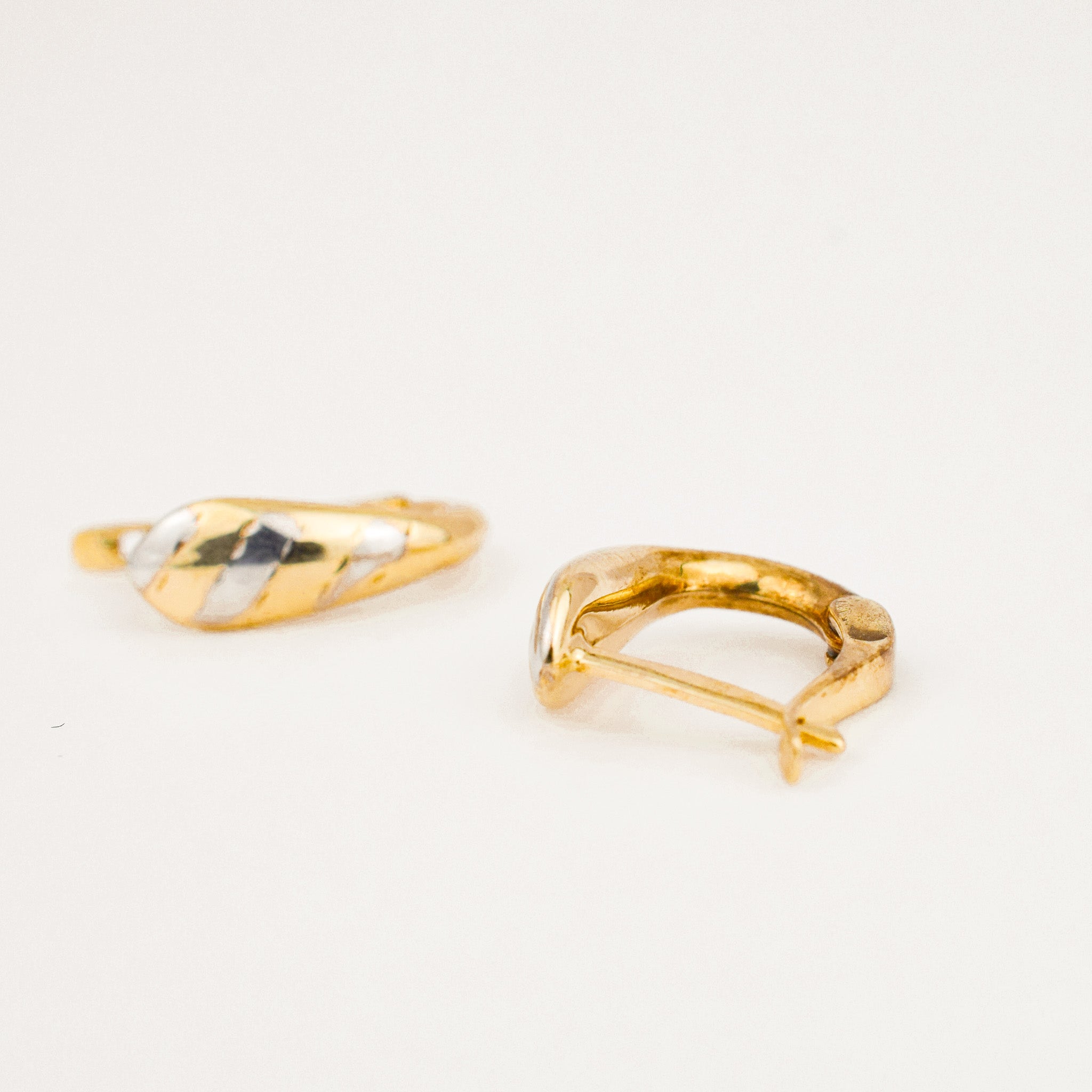 vintage Two-tone Omega Hoops