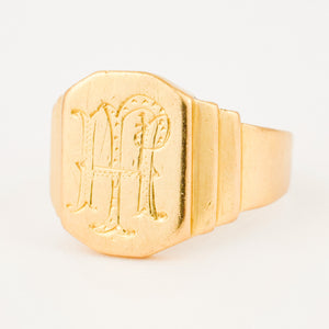 'HP' Signet Ring