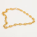 vintage 7.5" Puffy Mariner Chain Bracelet