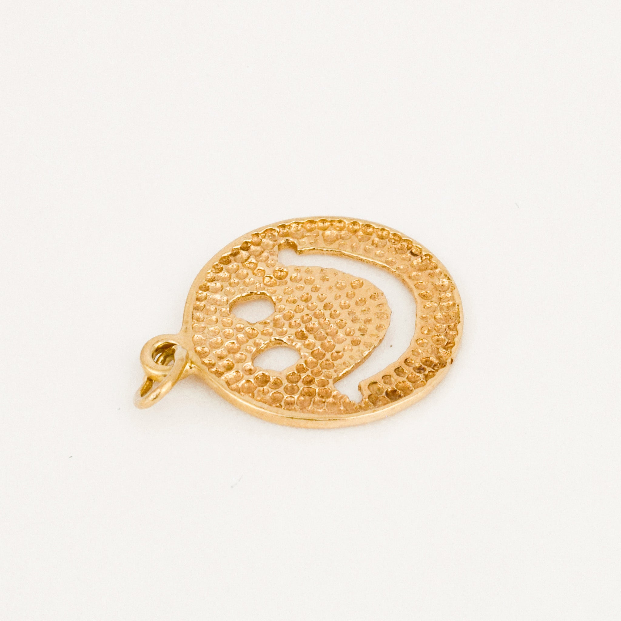 vintage Happy Face Pendant 