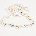 vintage 18" Gucci Link Silver Necklace
