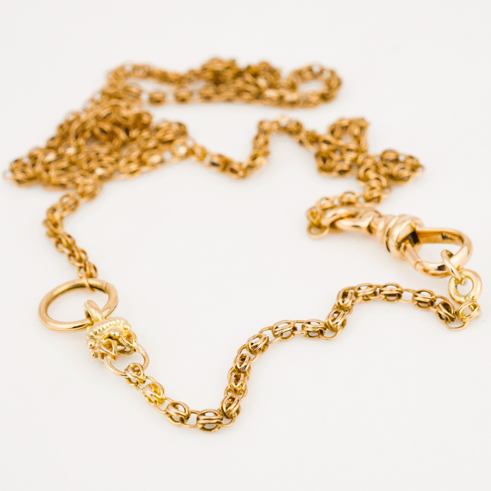Antique Modified Belcher Chain Necklace