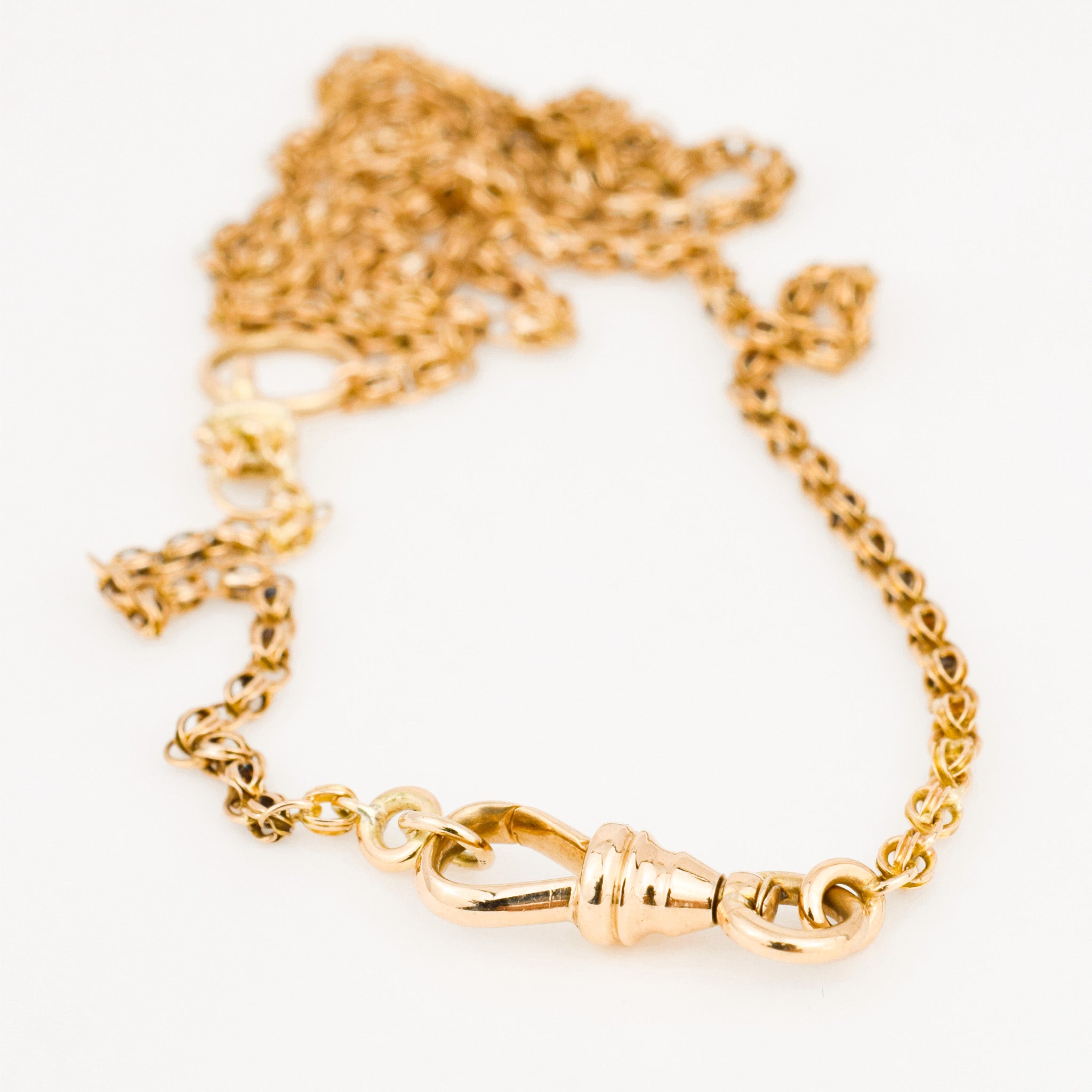Antique Modified Belcher Chain Necklace