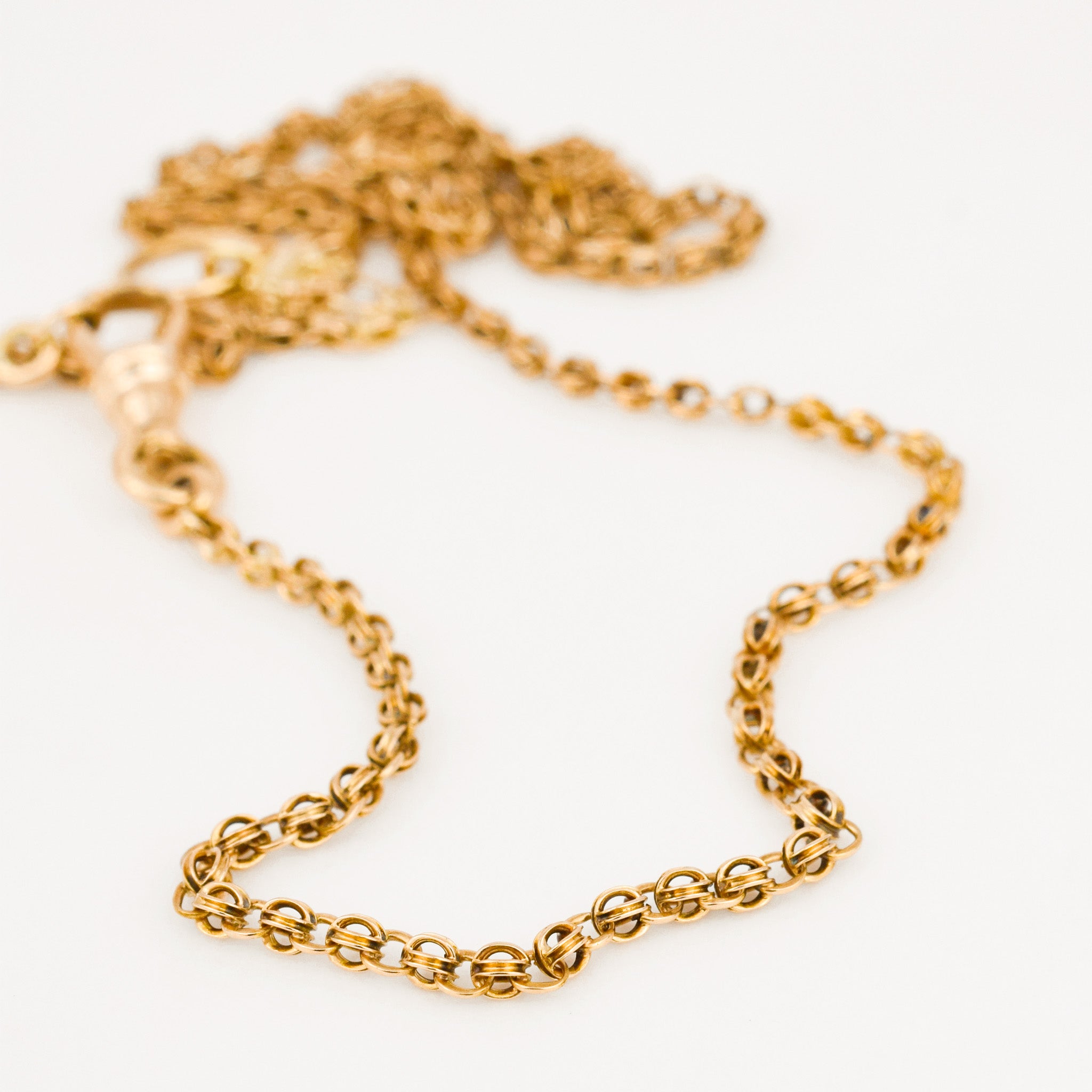 Antique Modified Belcher Chain Necklace