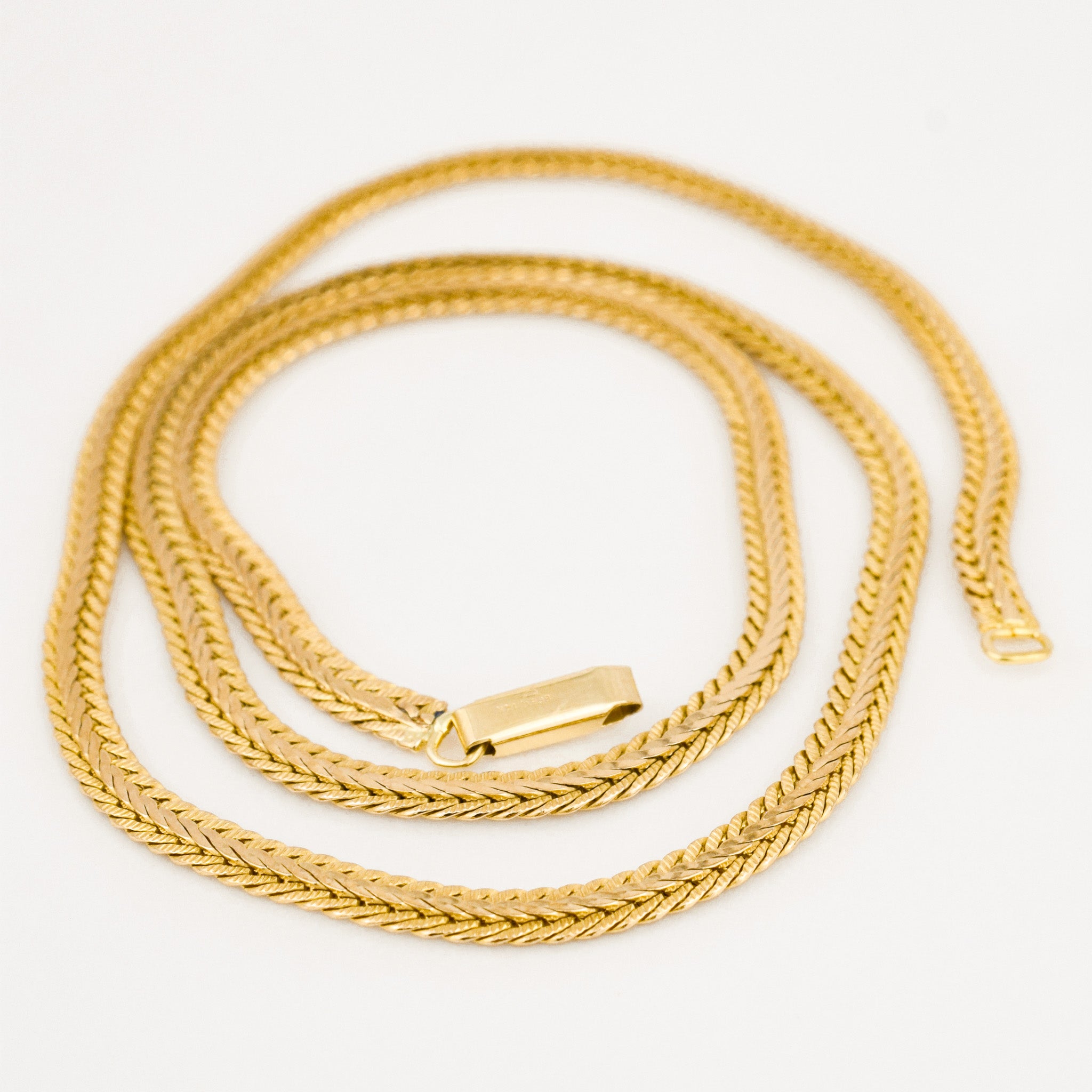 vintage 18" Unique Foxtail Necklace 