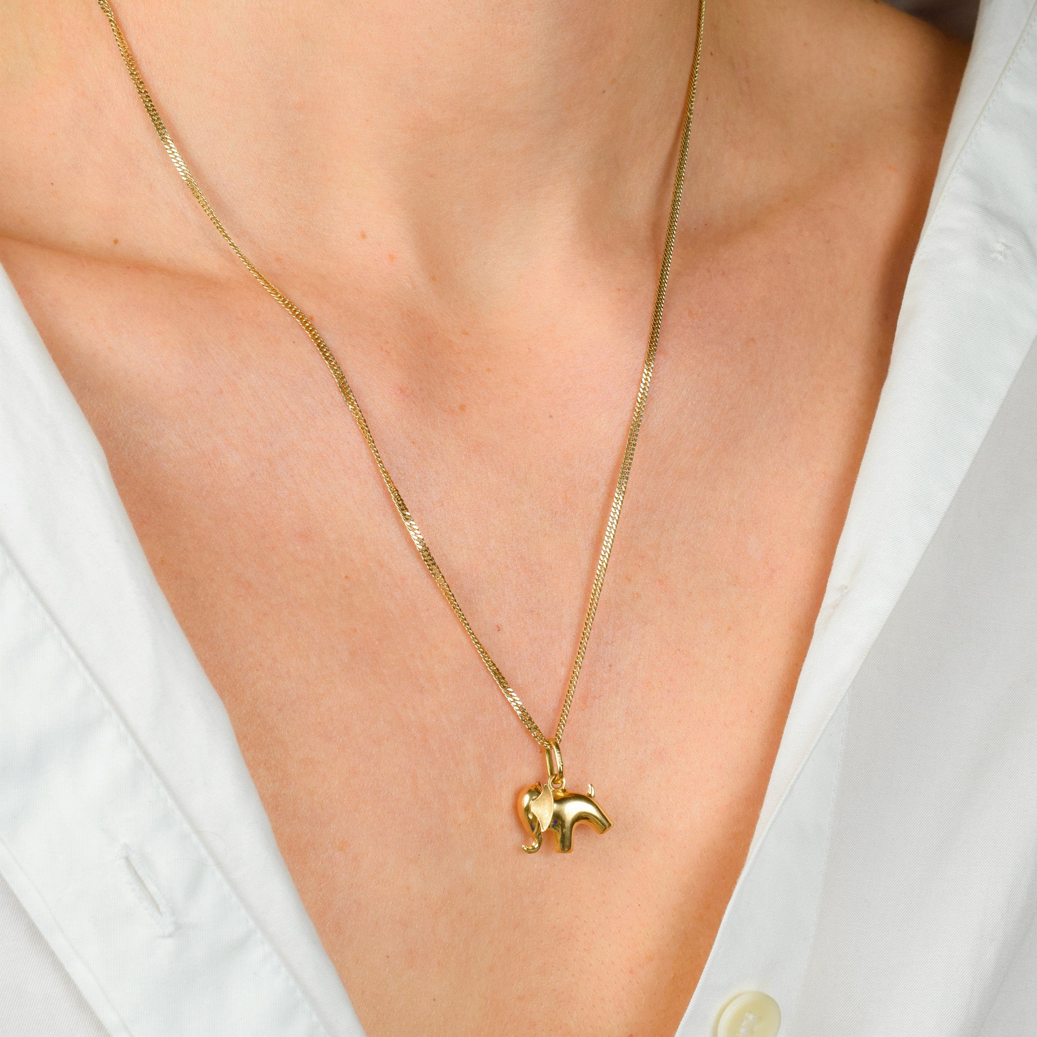 Puffy Elephant Charm