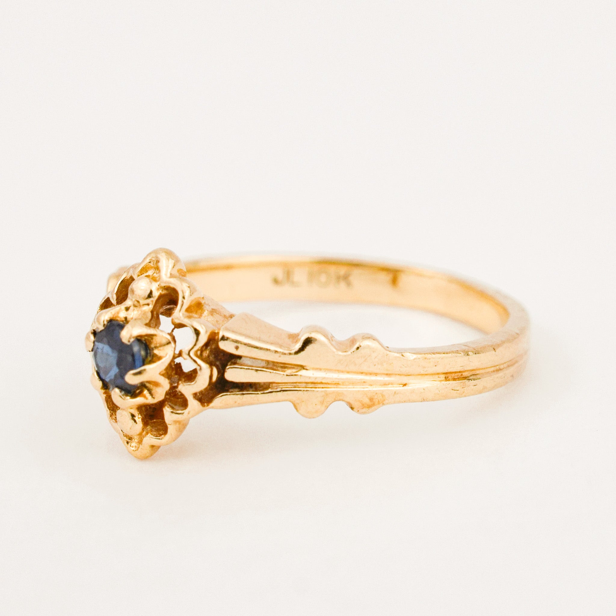 Sapphire Pinky Ring