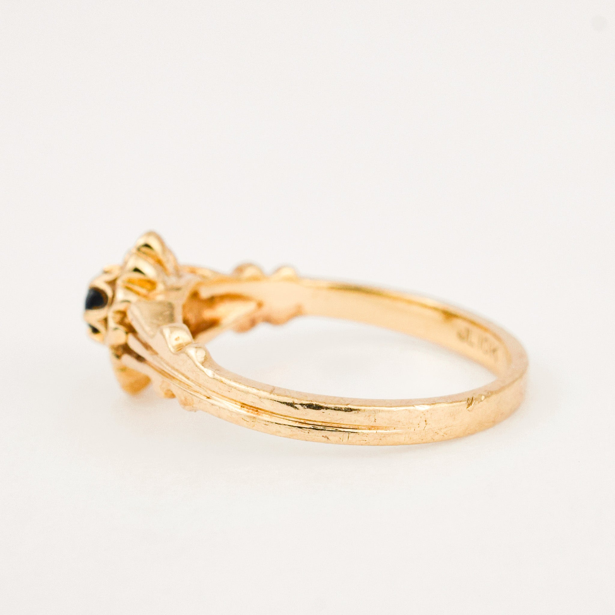 Sapphire Pinky Ring