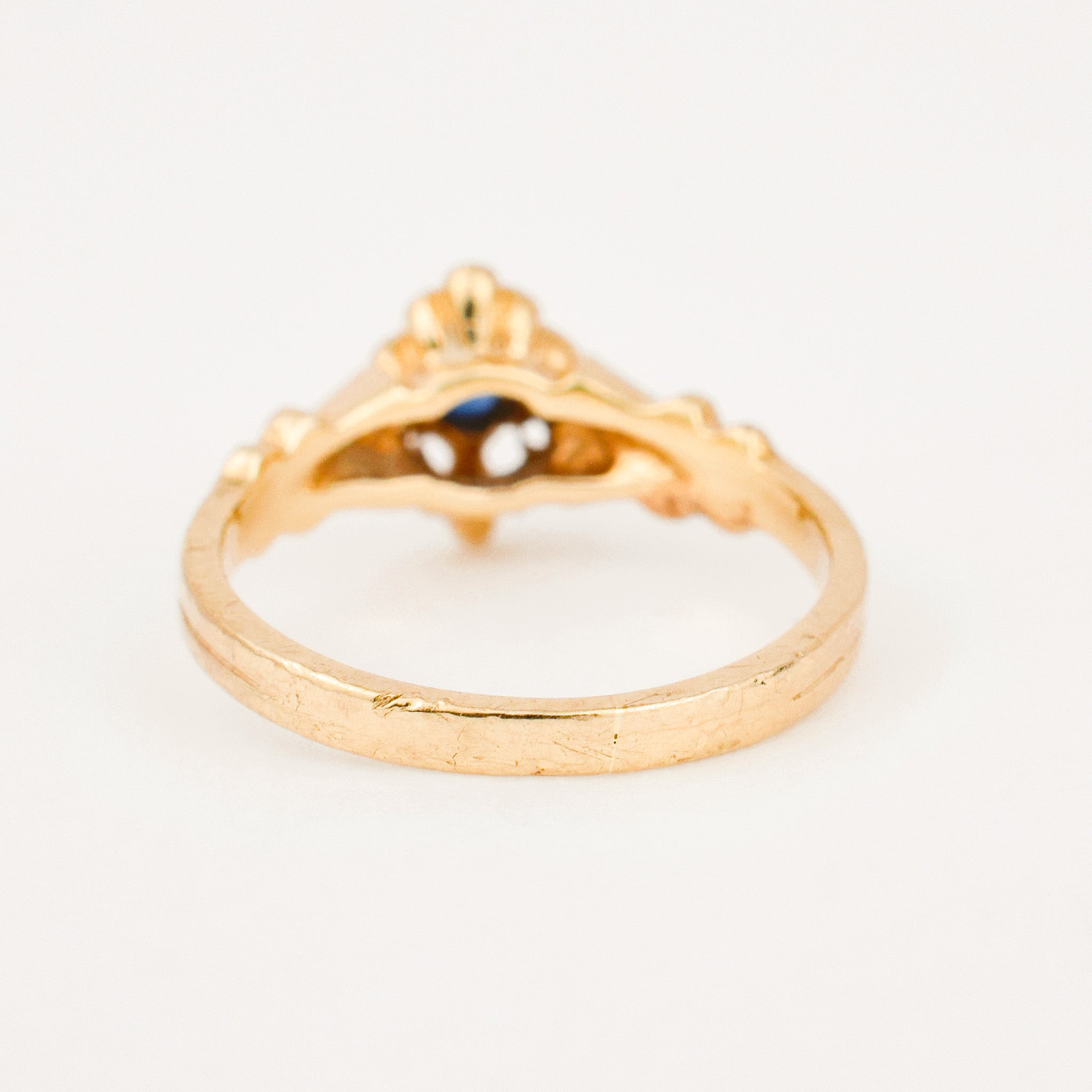 Sapphire Pinky Ring