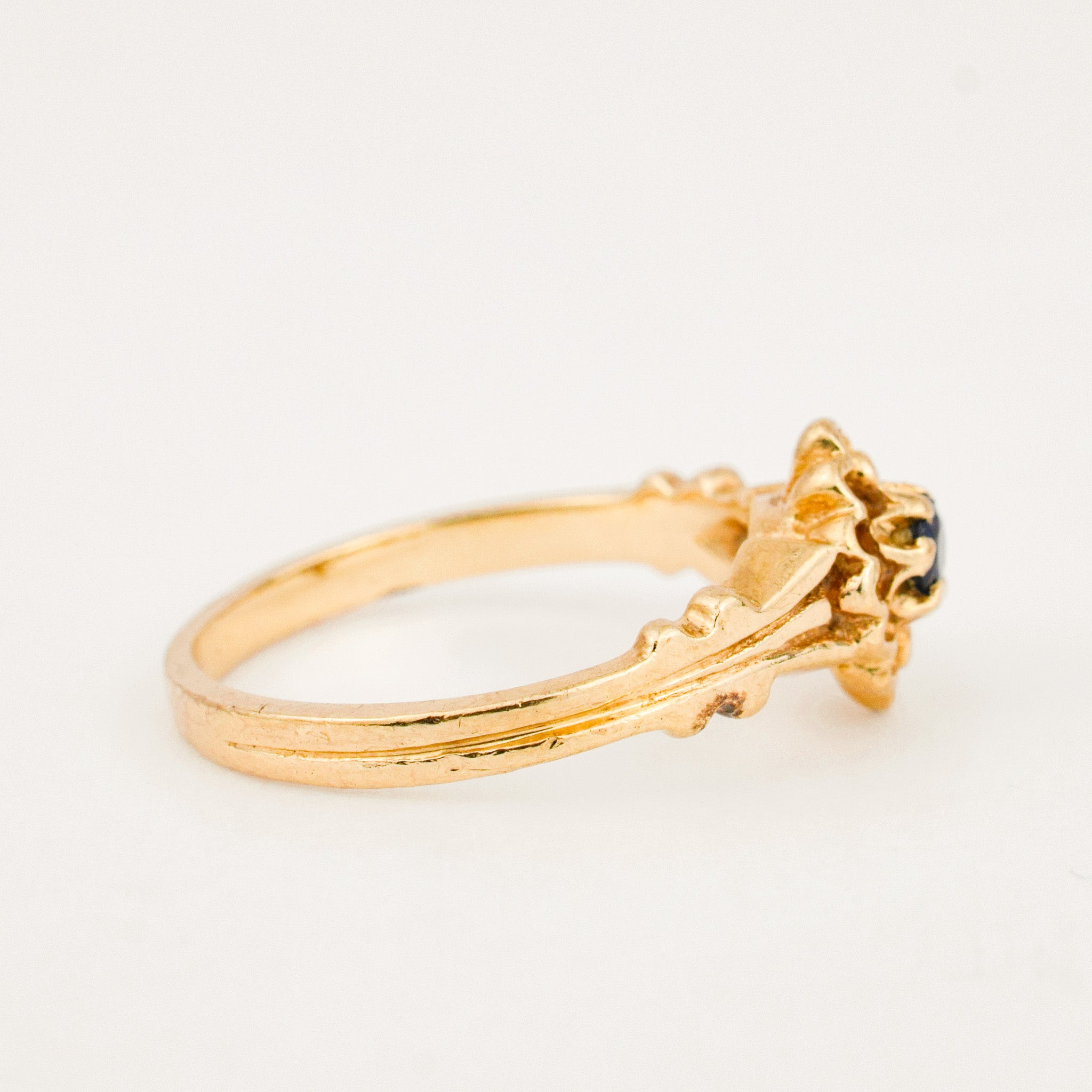Sapphire Pinky Ring