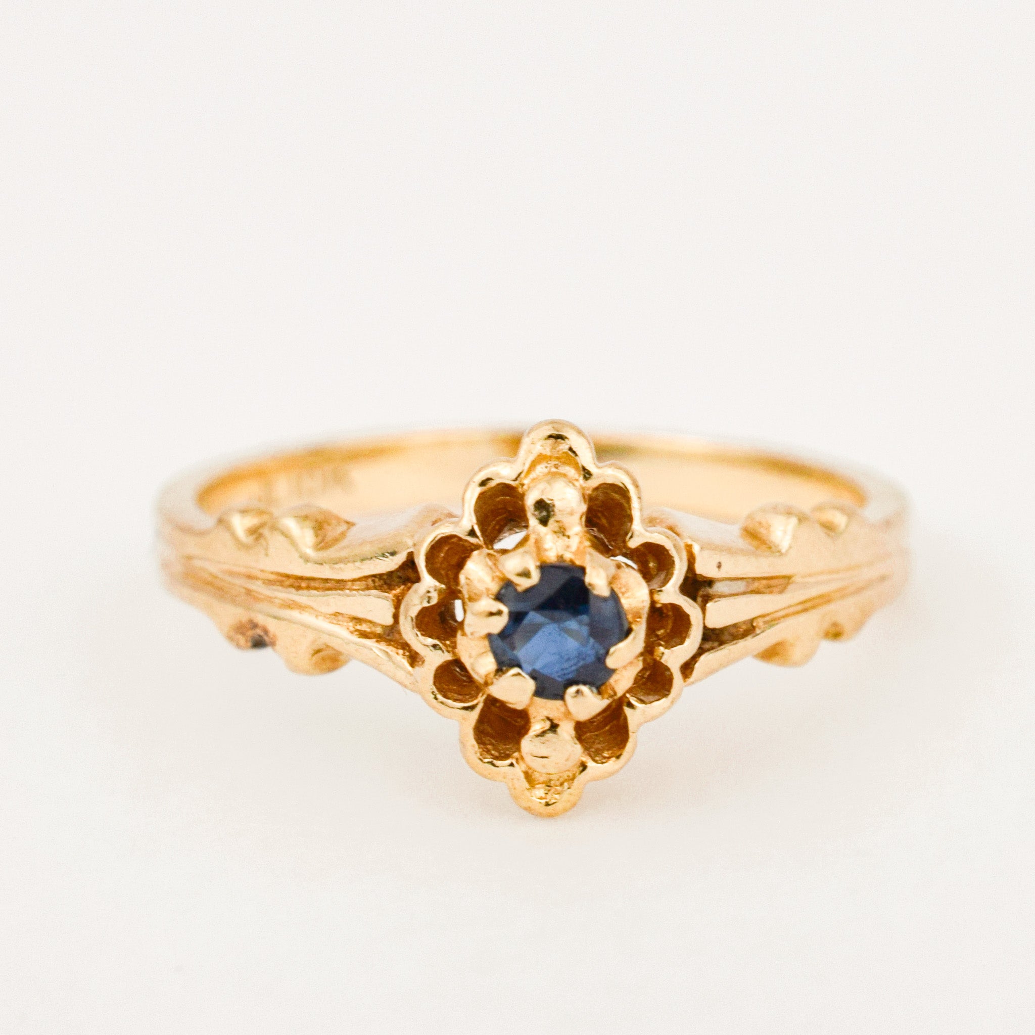 Sapphire Pinky Ring
