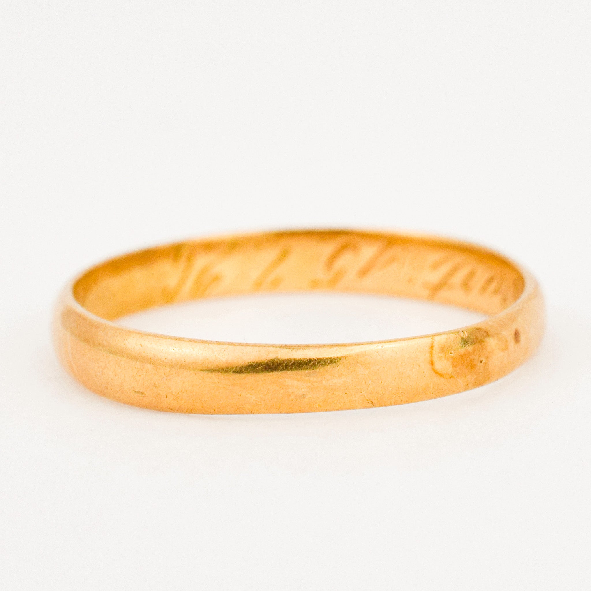 2.9 mm Buttery Gold Band