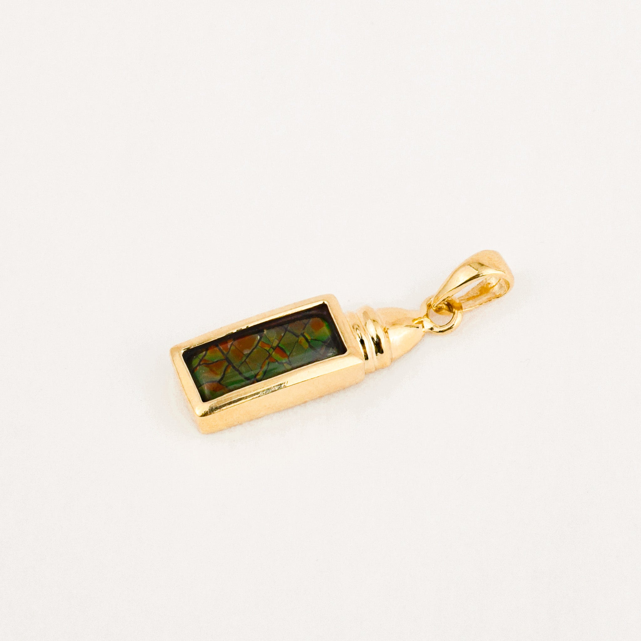 vintage gold lantern pendant 