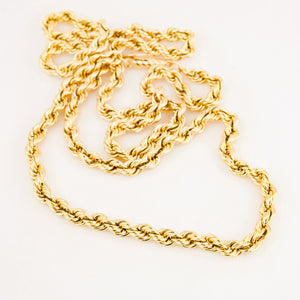 20" Rope Chain Necklace