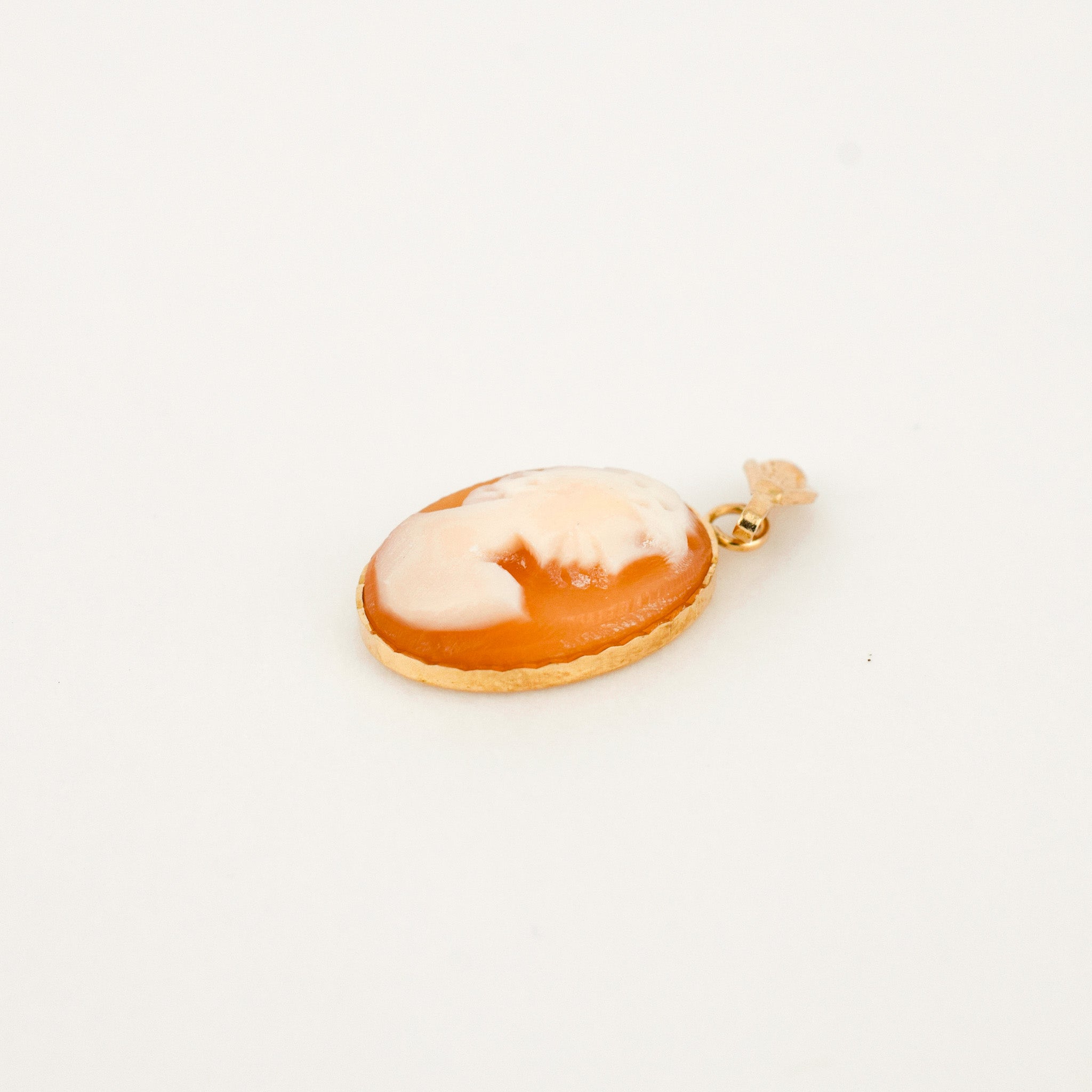 Classic Shell Cameo Pendant