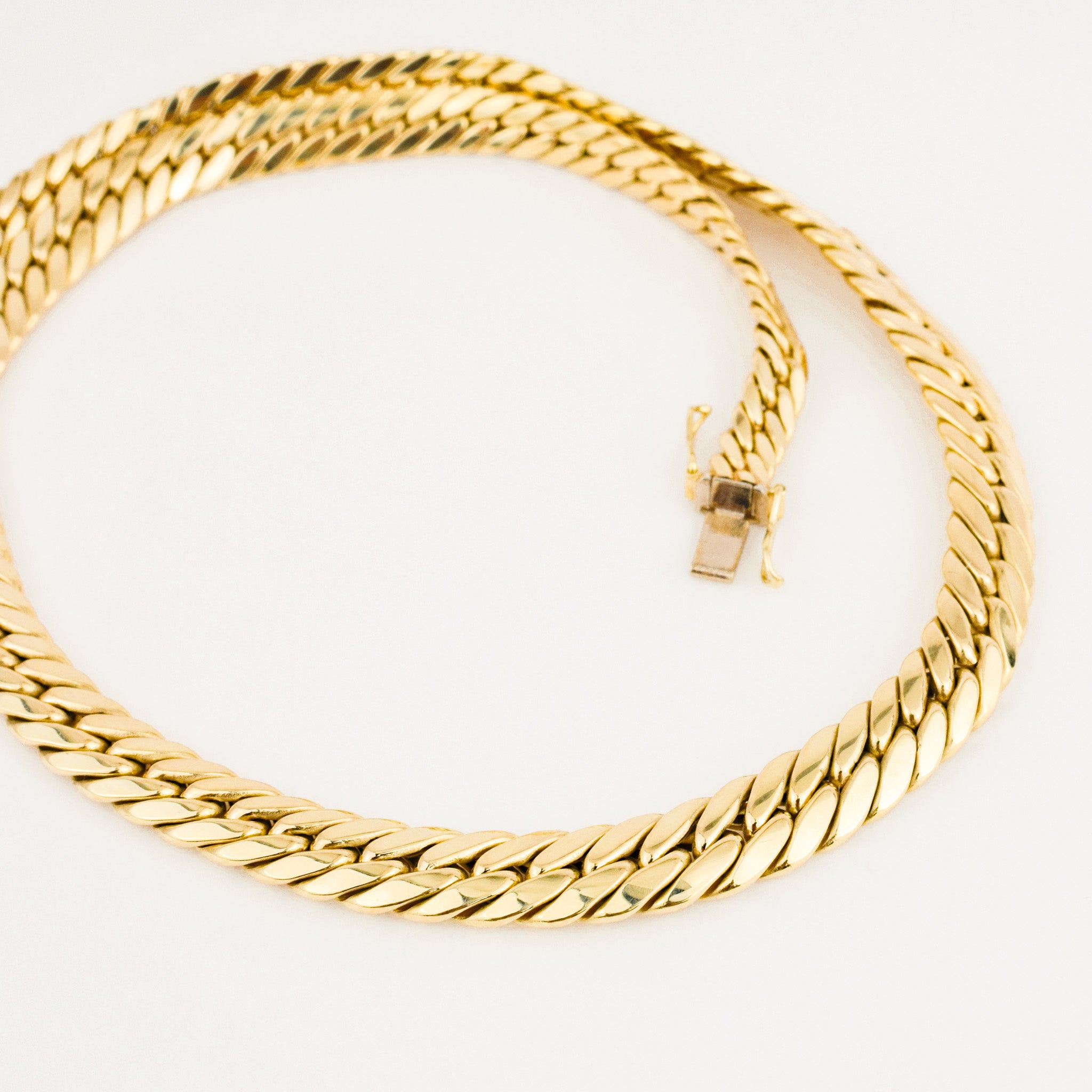 16" Graduated Franco Chain Necklace