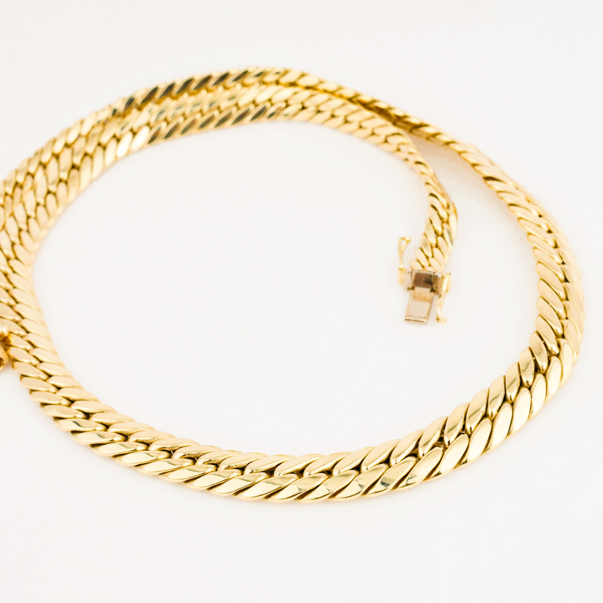 16" Graduated Franco Chain Necklace