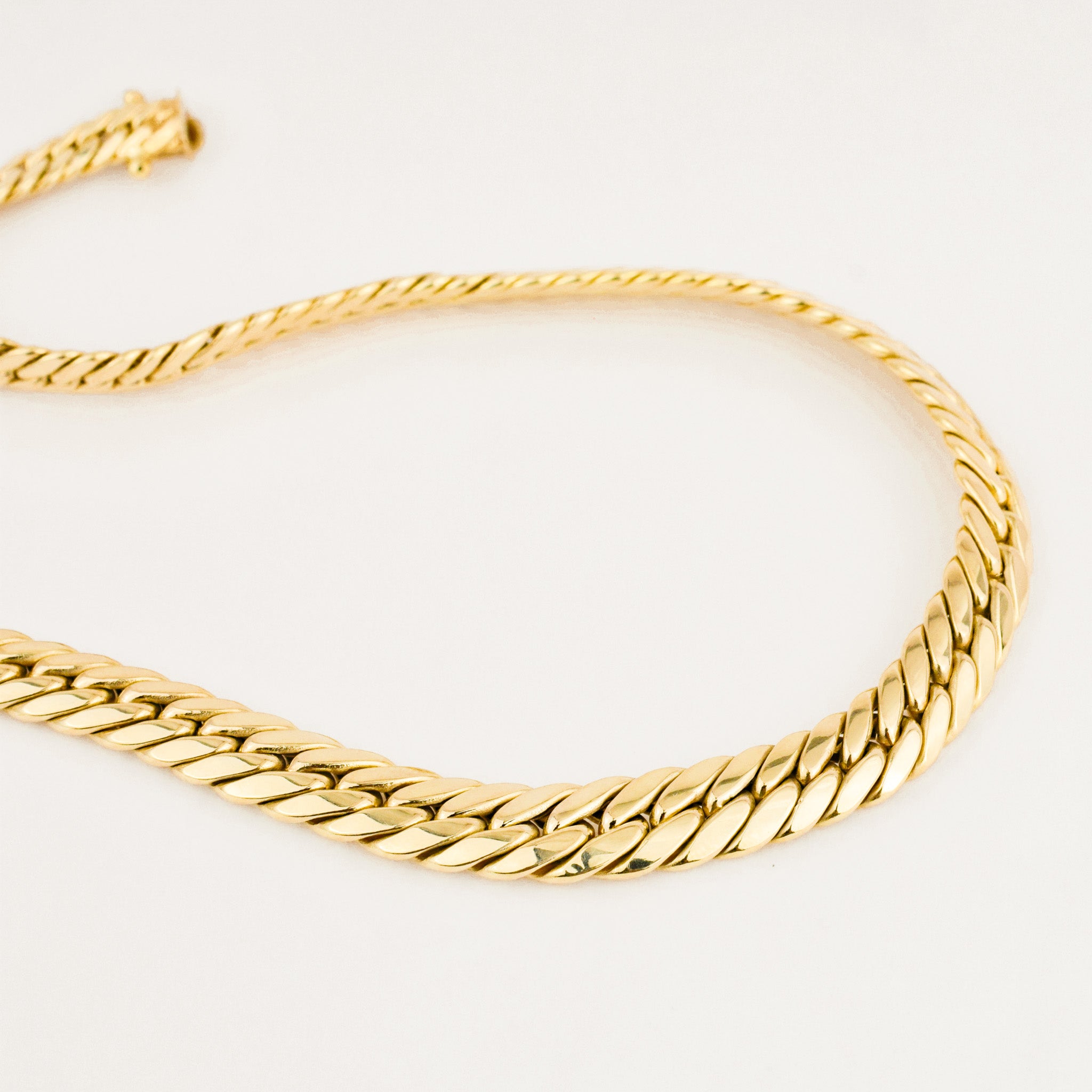 16" Graduated Franco Chain Necklace