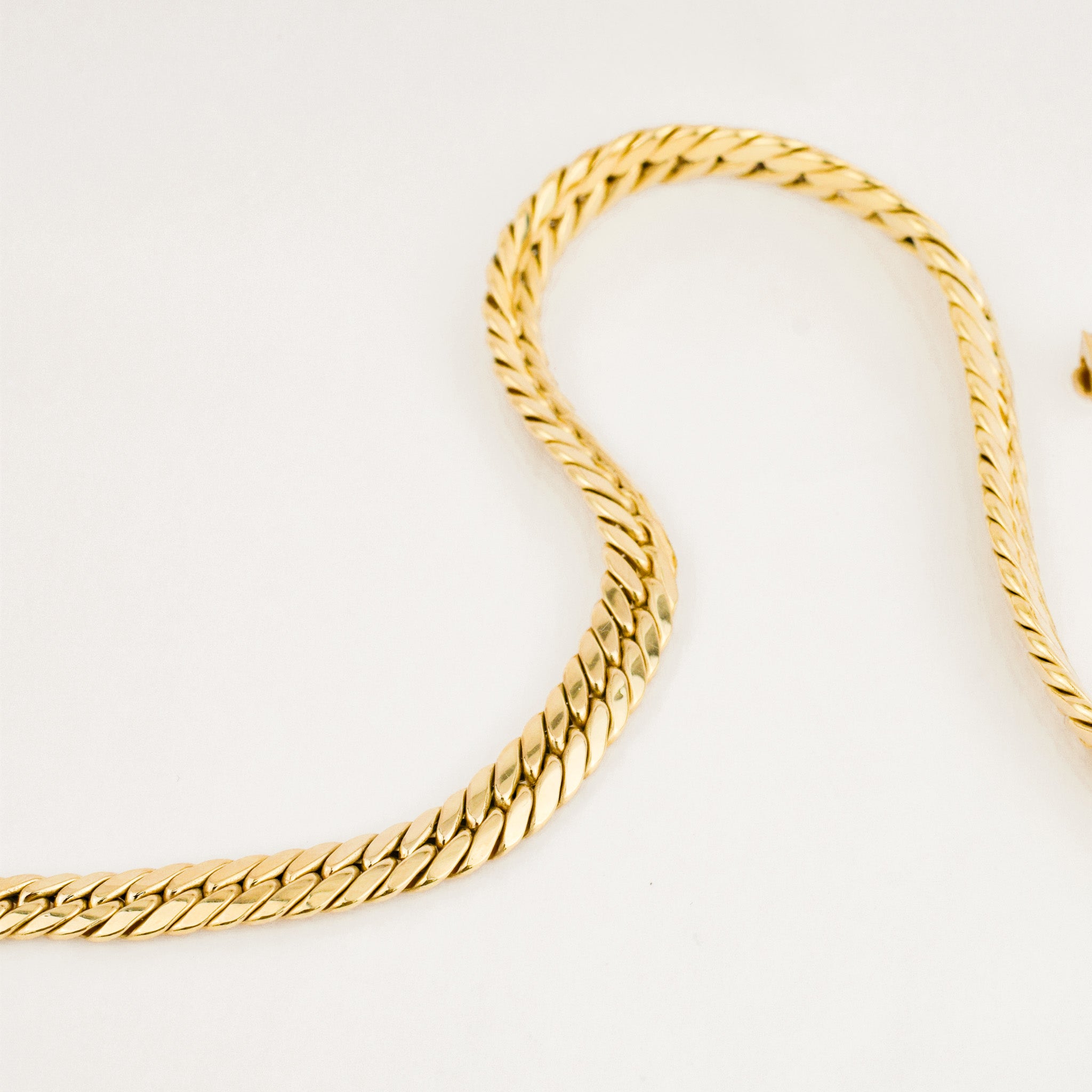 16" Graduated Franco Chain Necklace