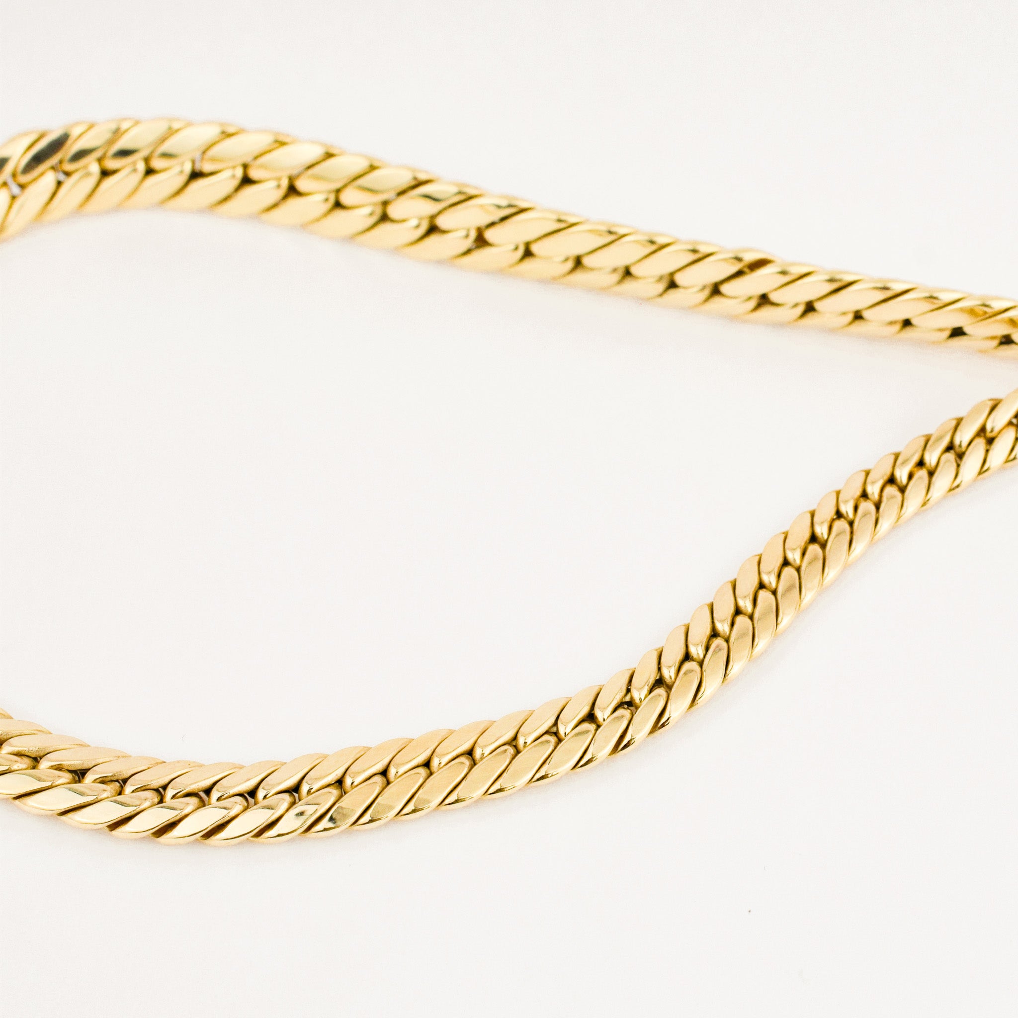 16" Graduated Franco Chain Necklace