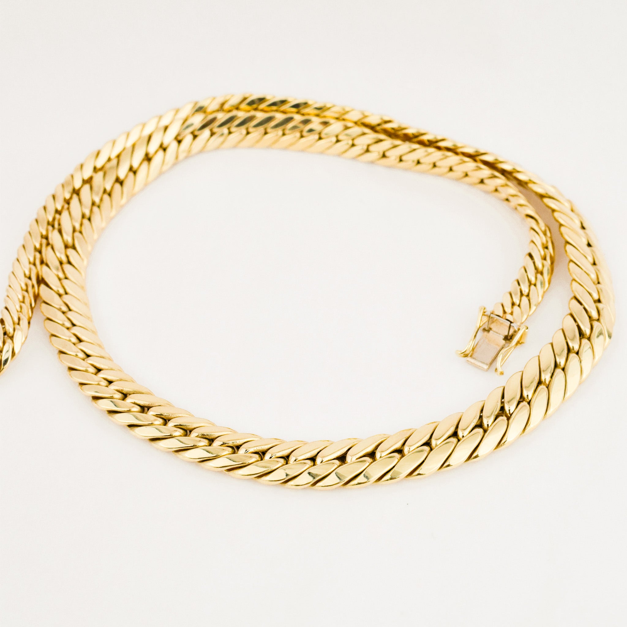 16" Graduated Franco Chain Necklace