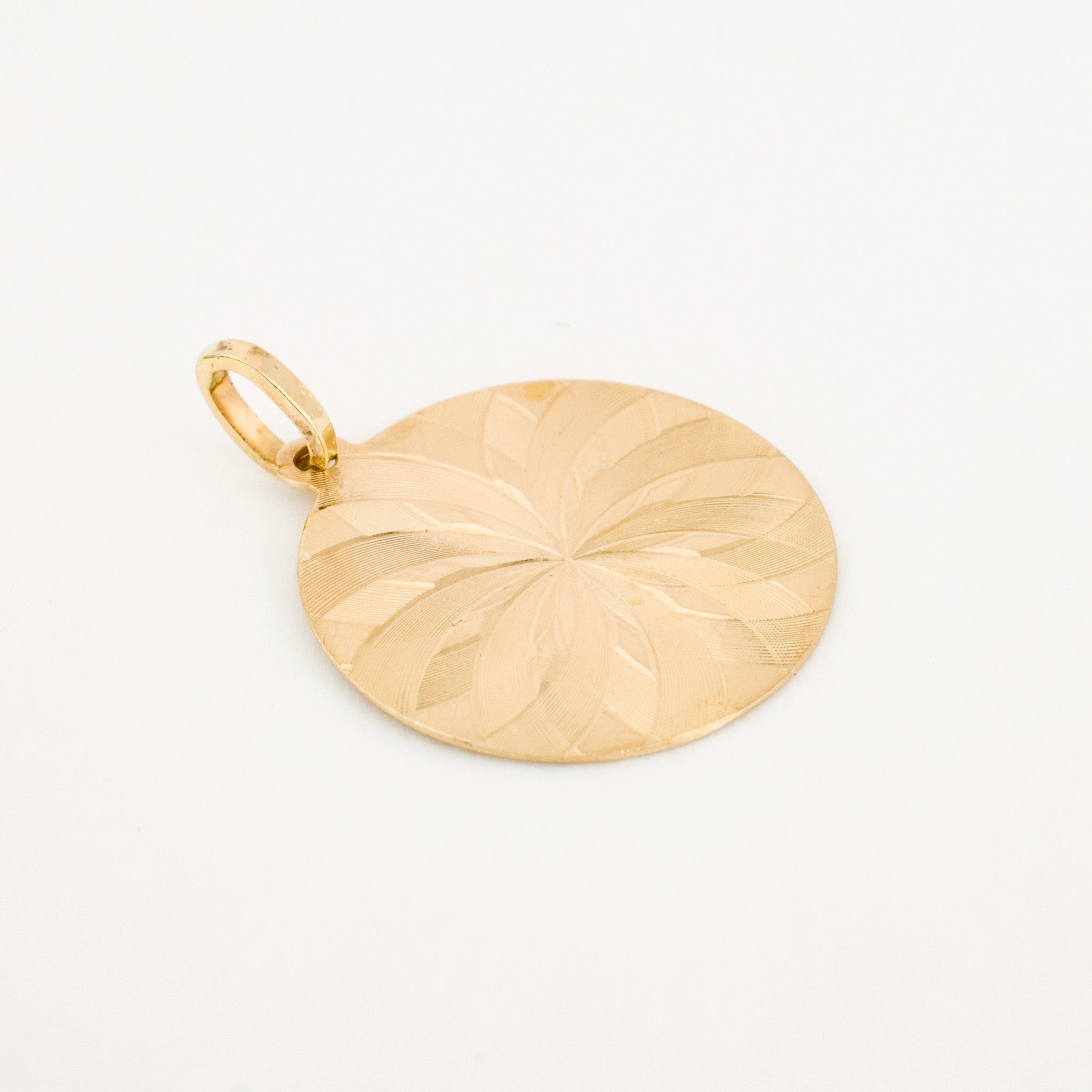 vintage Abstract Floral Medallion 