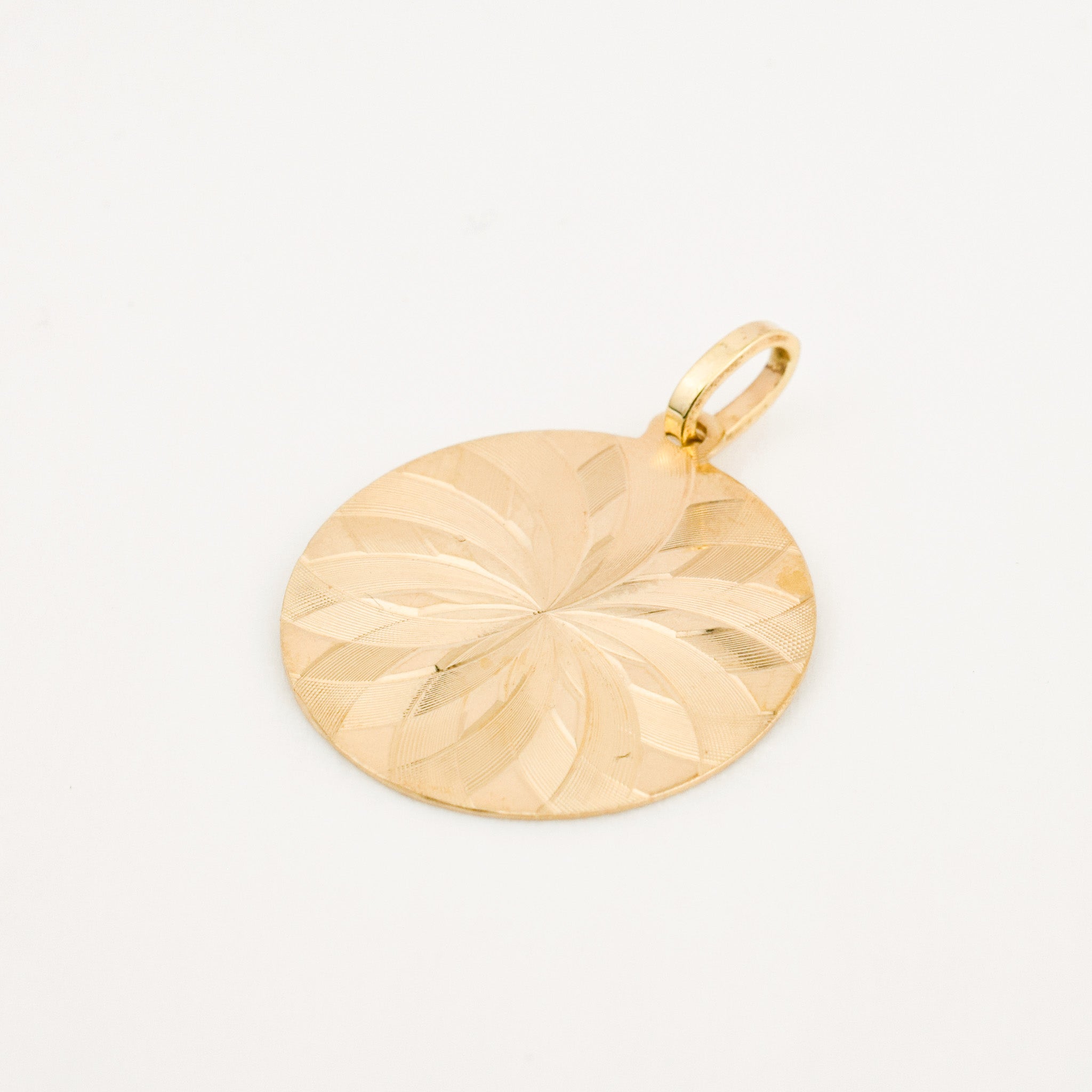 vintage Abstract Floral Medallion 