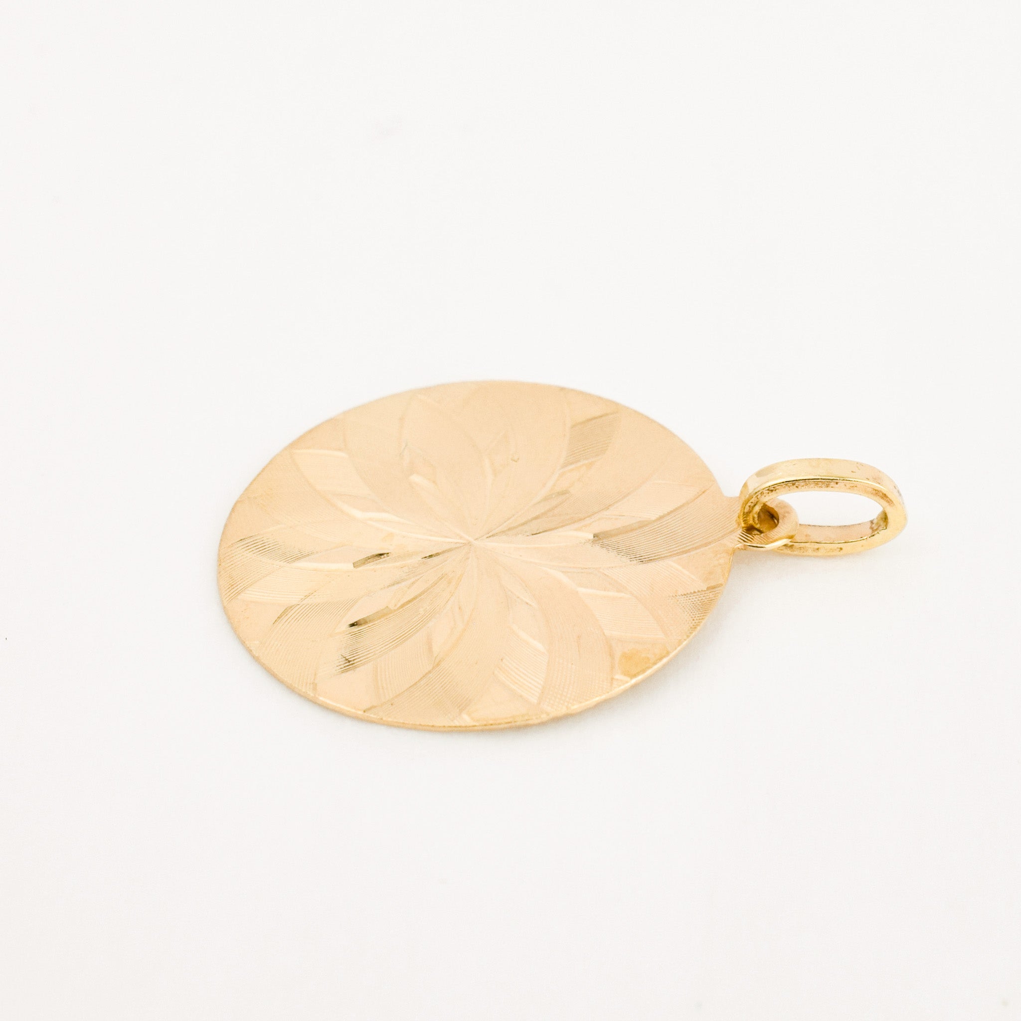 vintage Abstract Floral Medallion 