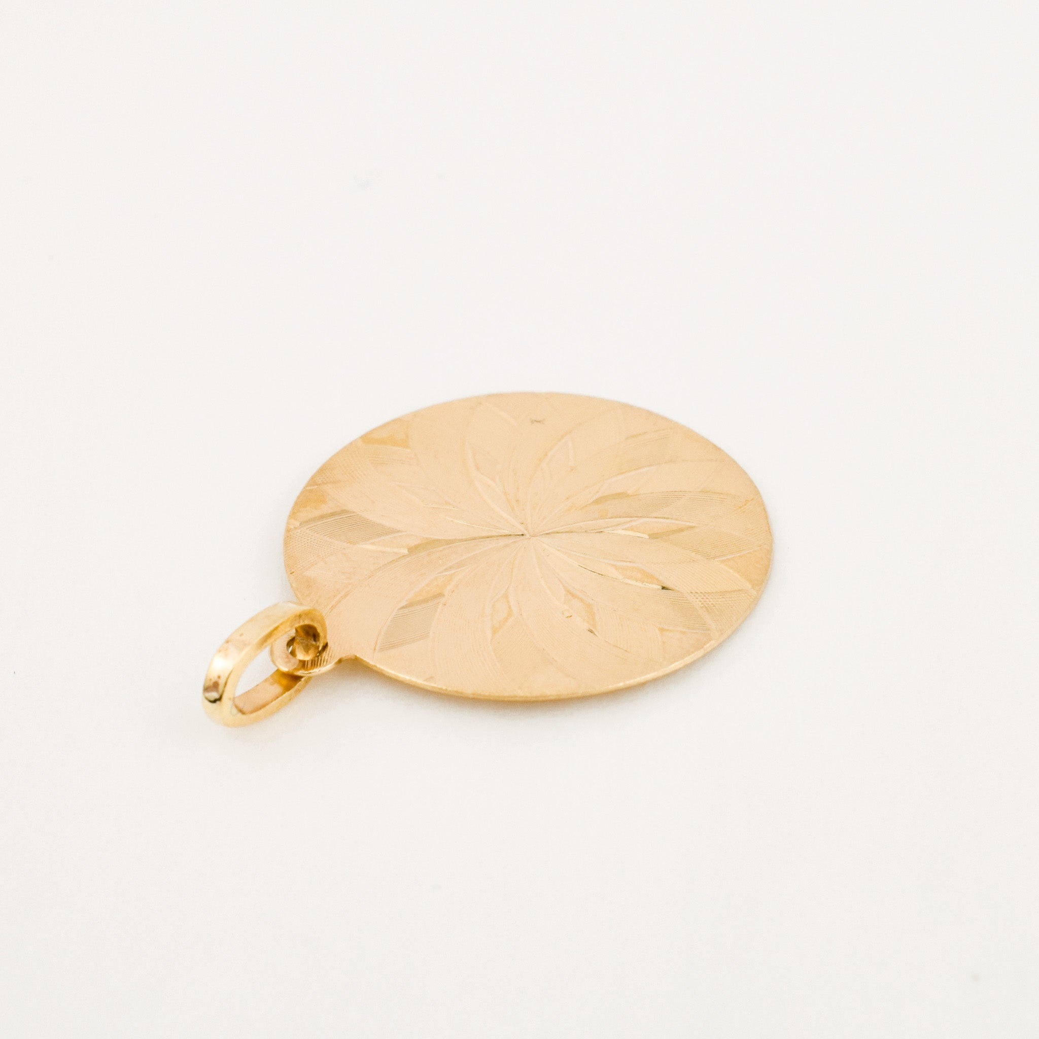 vintage Abstract Floral Medallion 
