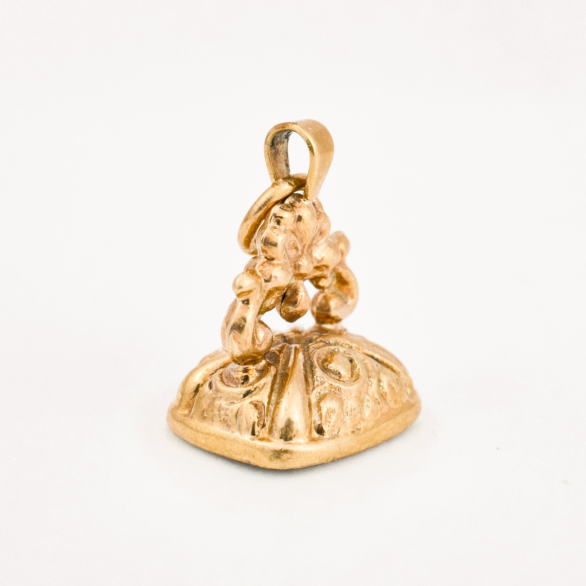 Antique Bloodstone Gold Watch Fob Pendant