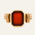 Chalcedony Solitaire Ring