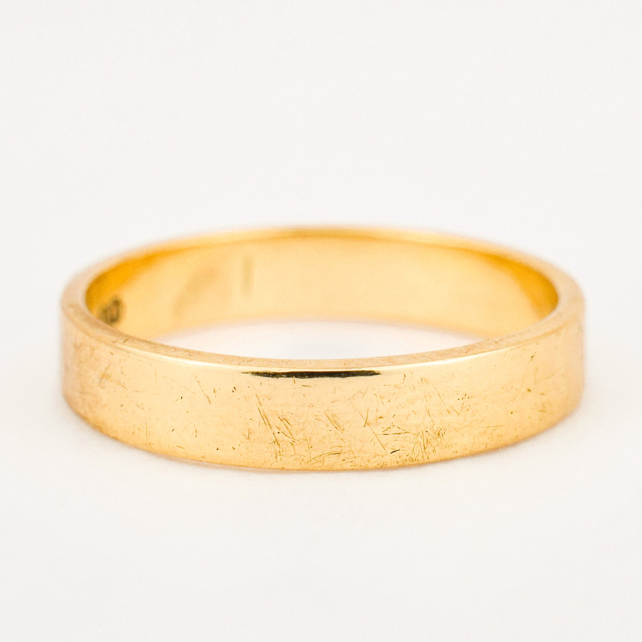 vintage 3.7 mm Gold Band