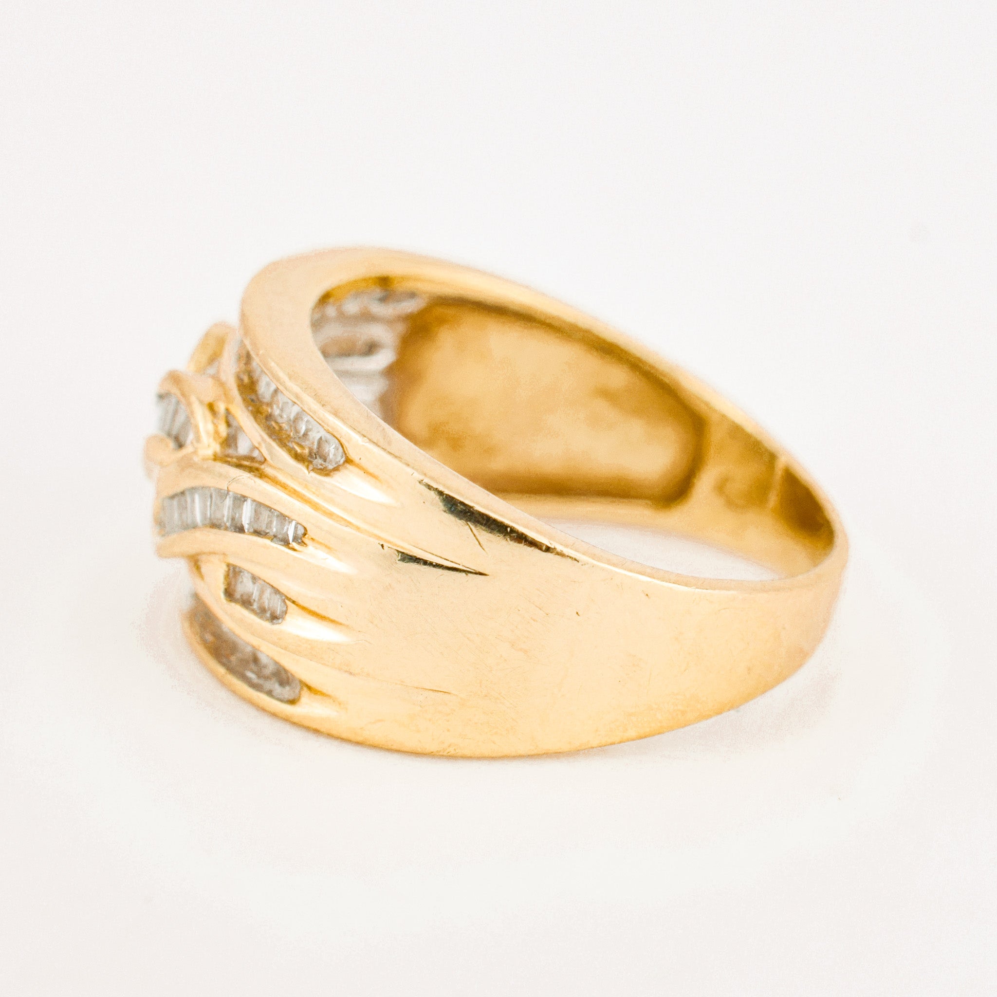 vintage Diamond Wave Band