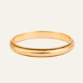 vintage 2.8 mm 14k Gold wedding Band 