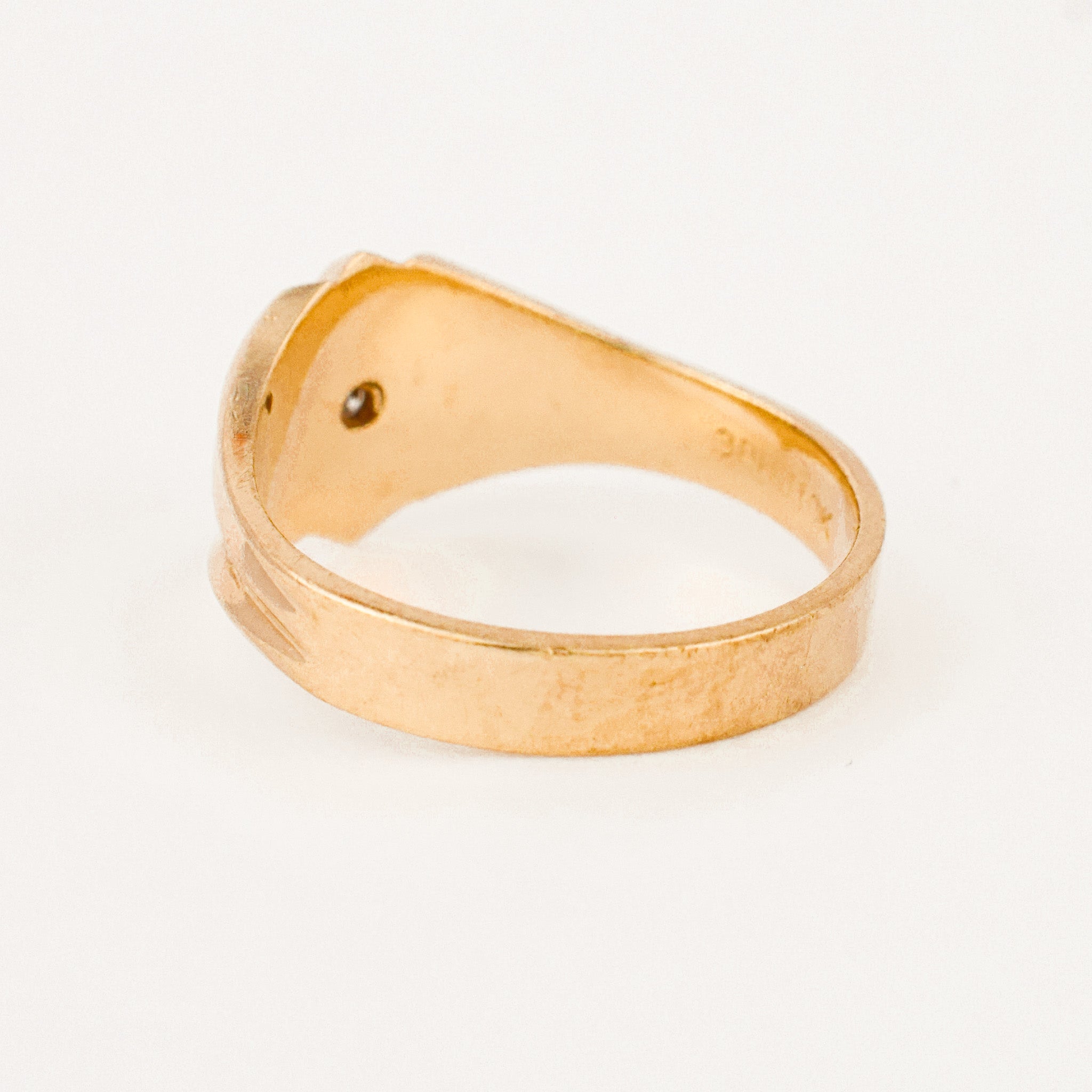 Rhombus Shaped Diamond Ring