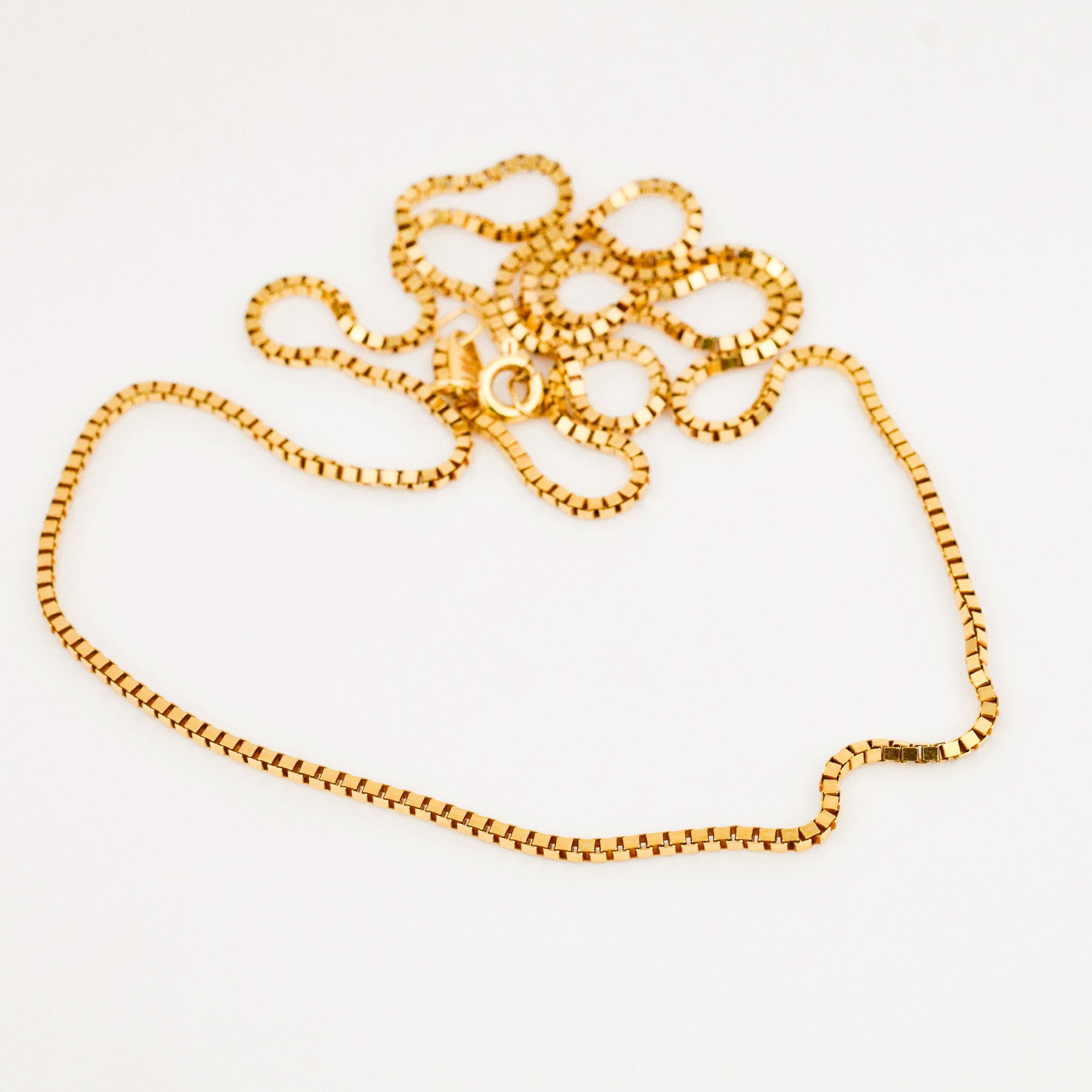 20" Box Chain Necklace