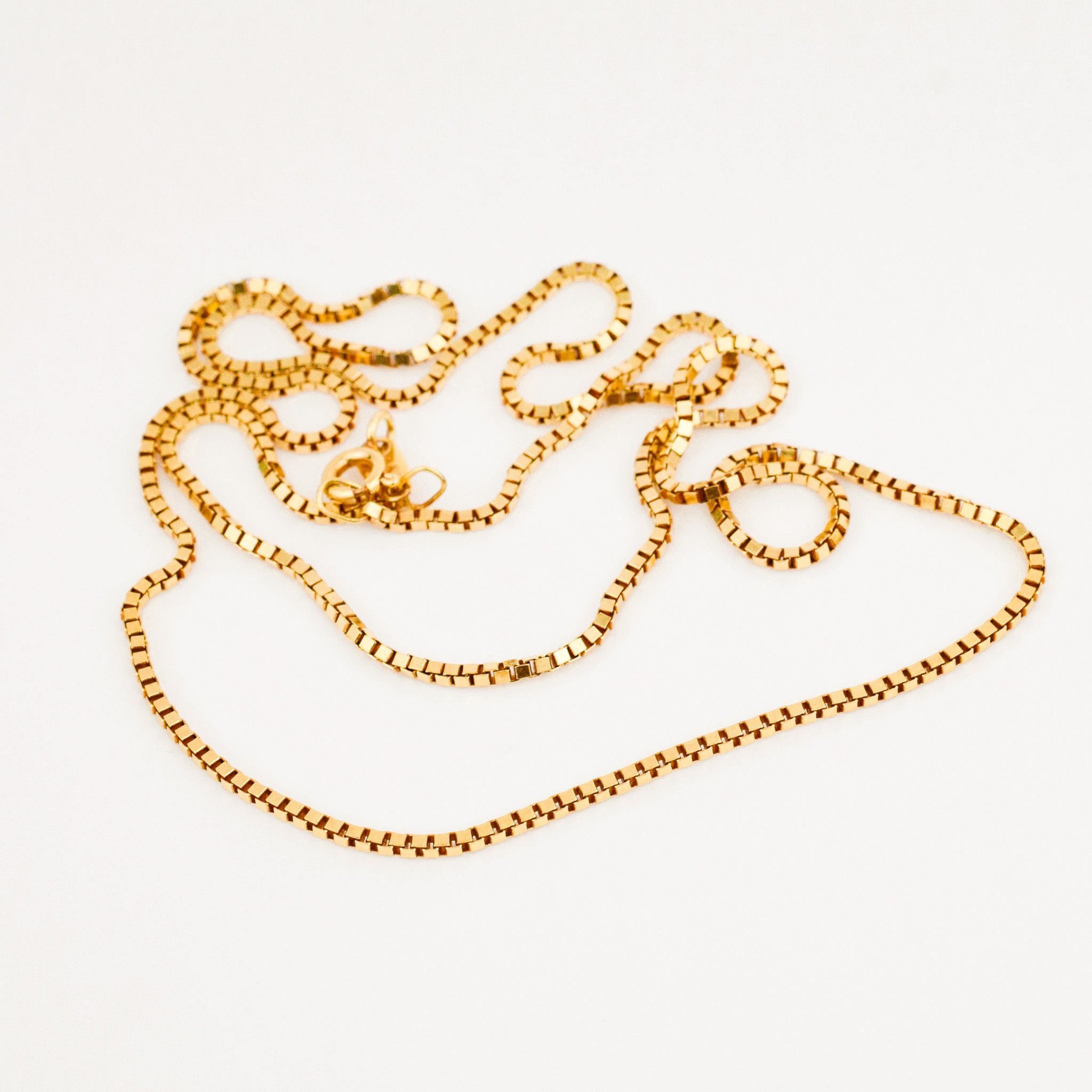 20" Box Chain Necklace