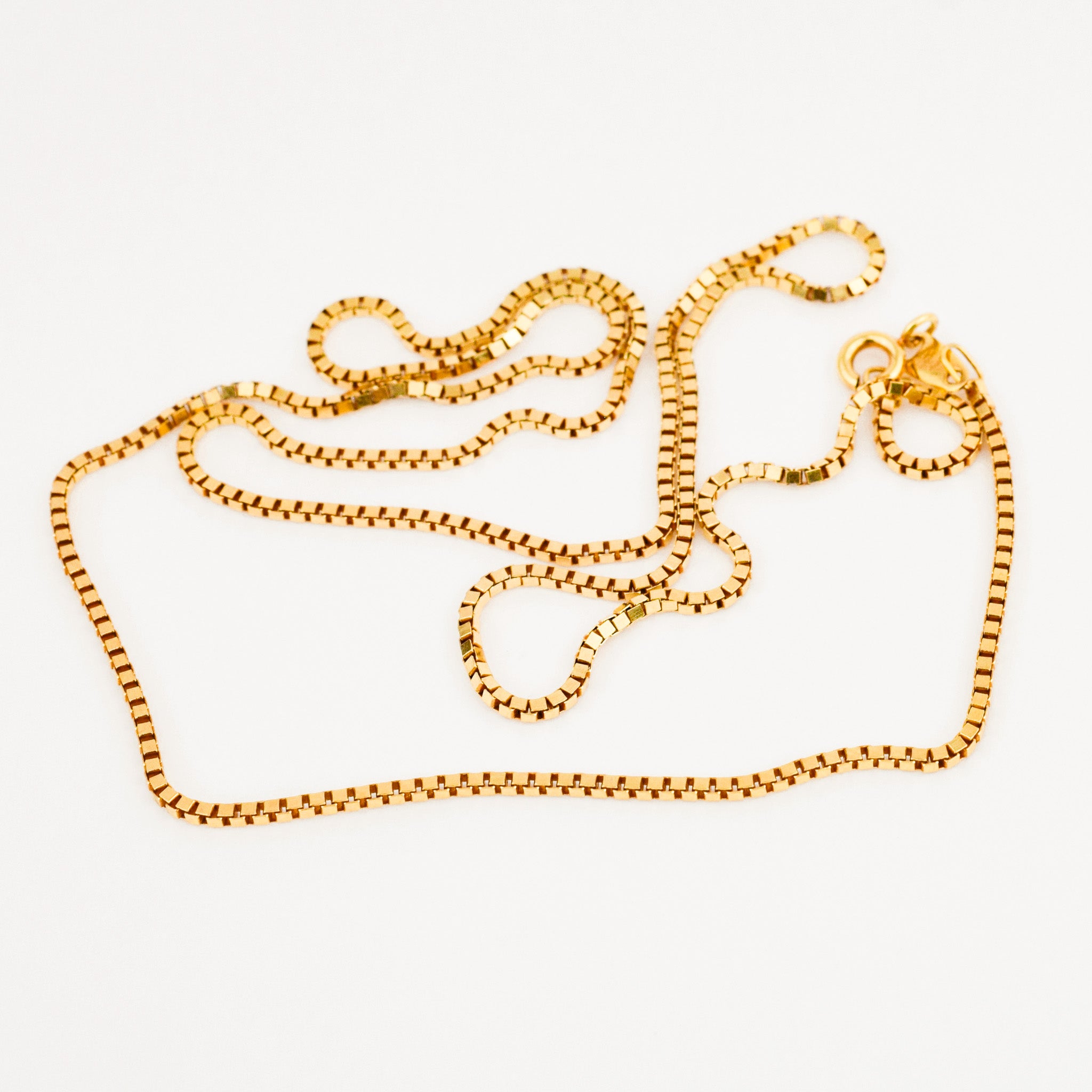 20" Box Chain Necklace