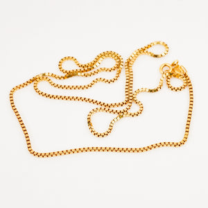 20" Box Chain Necklace