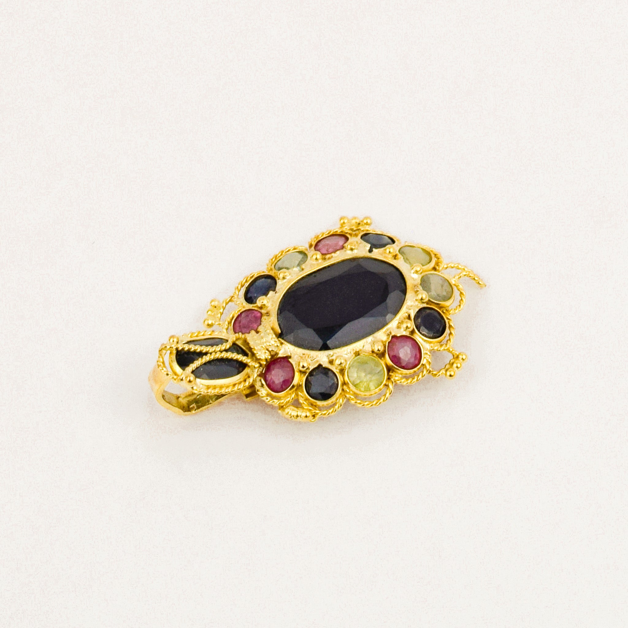 vintage Gemstone Turtle