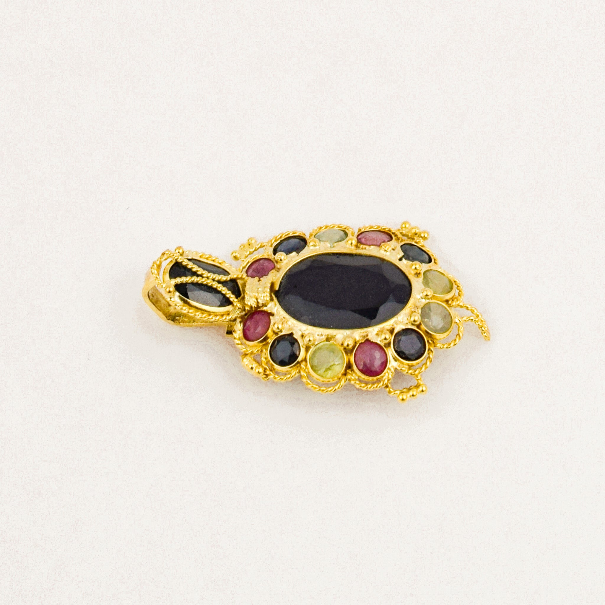 vintage Gemstone Turtle