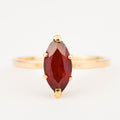 vintage Marquise Rubilite Garnet