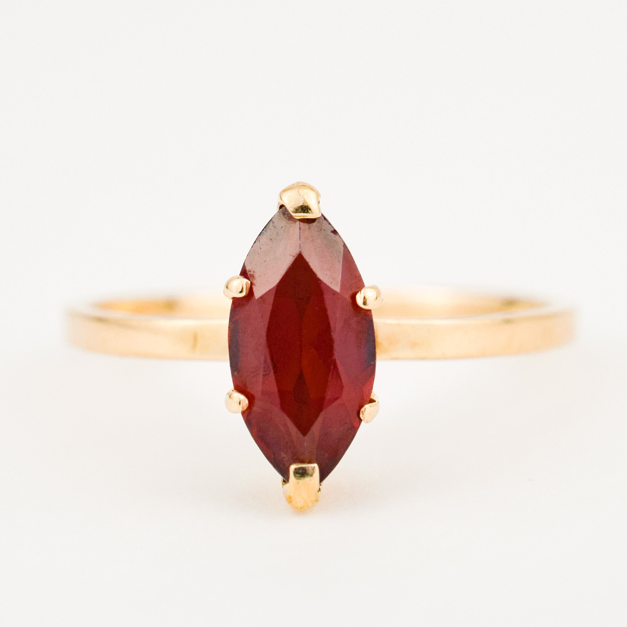 vintage Marquise Rubilite Garnet