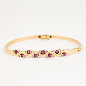 Ruby and Diamond Bracelet