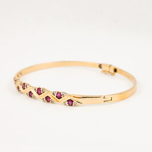 Ruby and Diamond Bracelet