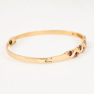 Ruby and Diamond Bracelet