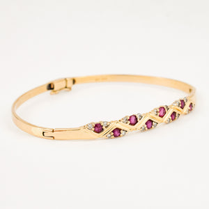 Ruby and Diamond Bracelet