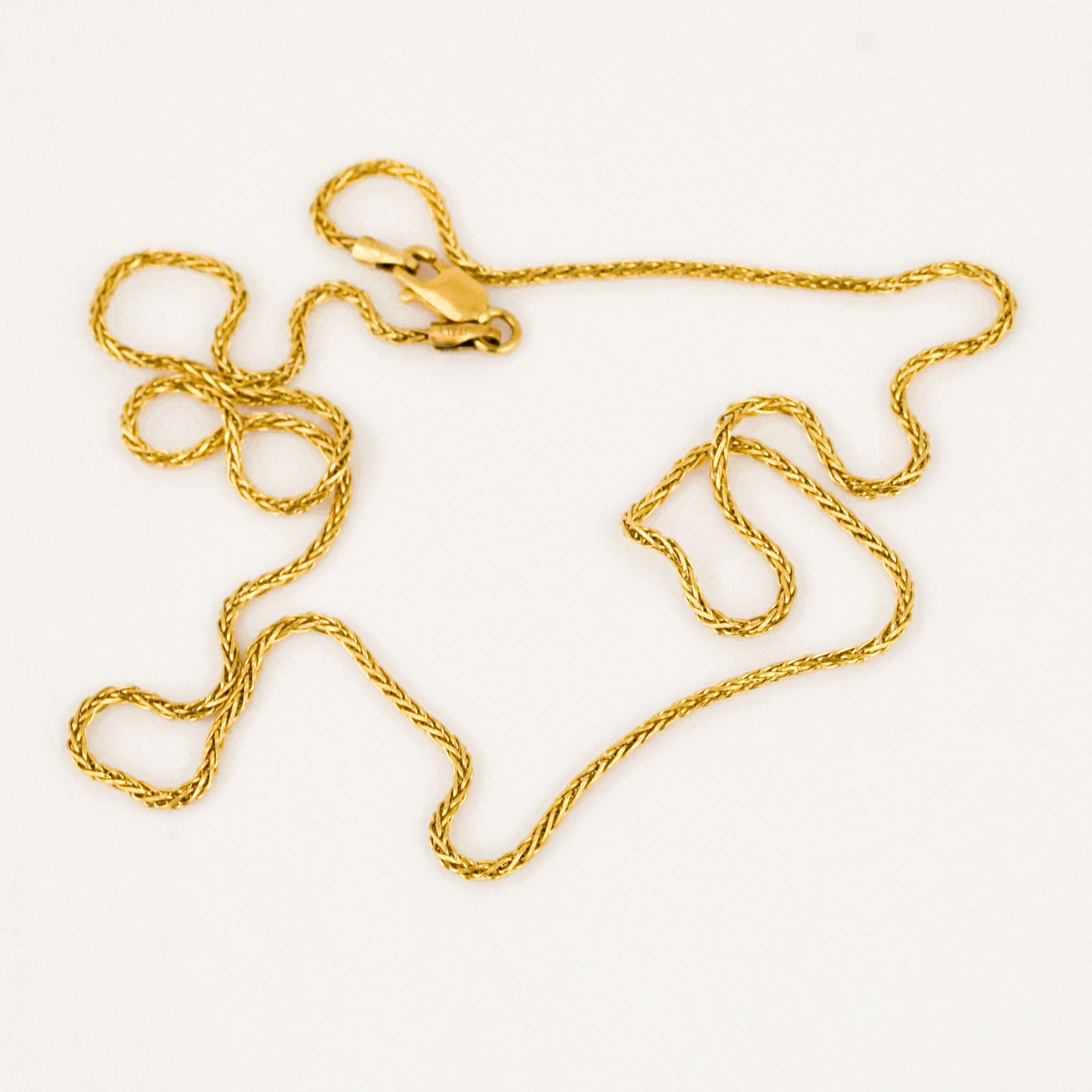 16" Wheat Chain Necklace